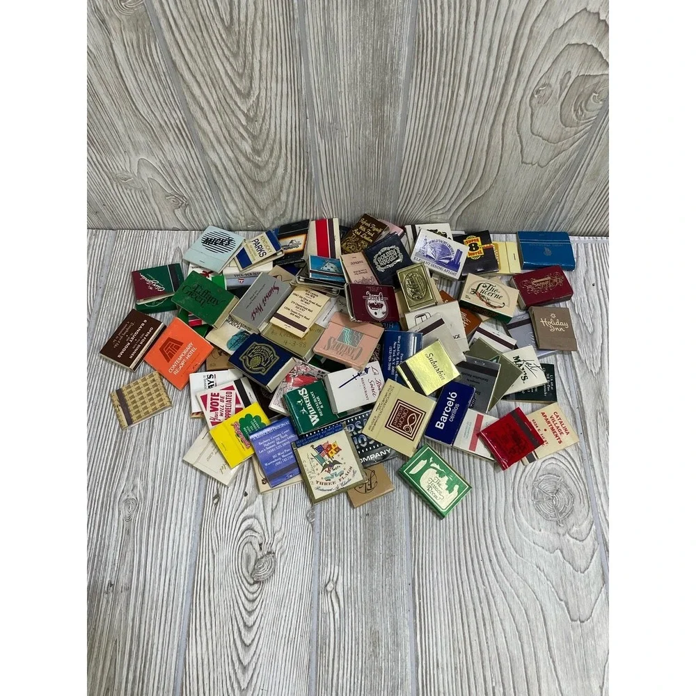 VTG MATCHES Lot COLLECTION 1lb Hotels Restaurants Bars Casino Matchbooks